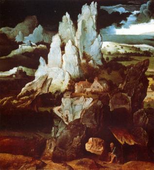 喬吉姆 帕蒂尼爾 St Jerome In A Rocky Landscape